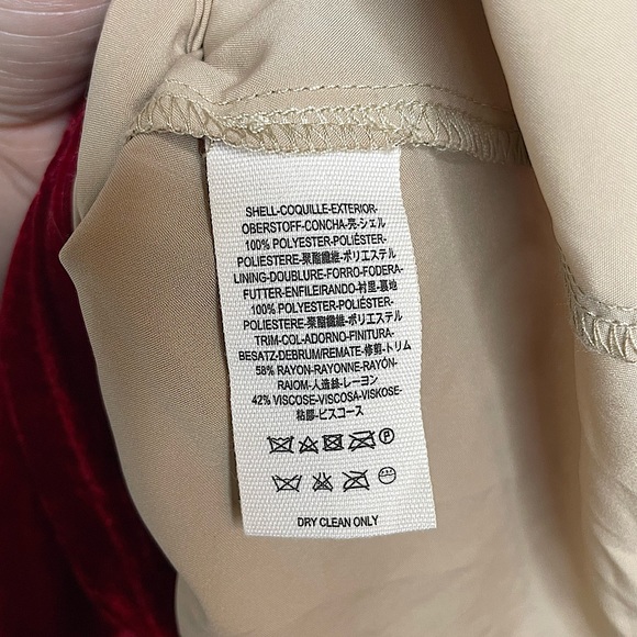 Free People NWT Velvet Dress Size L - Picture 9 of 11